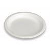 ASSIETTE PULPE RONDE NATURELLE 18 CM