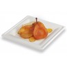 ASSIETTE PULPE CARREE NATURELLE 16 CM