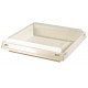 ASSIETTE CARTON RECTANGULAIRE 130 X 200 MM