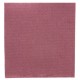 SERVIETTE DOUBLE POINT BORDEAUX 20 CM