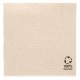 SERVIETTE DOUBLE POINT BORDEAUX 20 CM