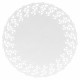 DENTELLE RONDE BLANCHE 115 MM