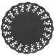 DENTELLE RONDE NOIRE 115 MM