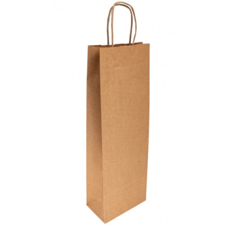 SAC PORTE BOUTEILLE BRUN