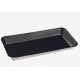 ASSIETTE KANOPE NOIR 200 X 100 MM