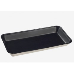 ASSIETTE KANOPE NOIR 200 X 100 MM