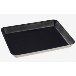 ASSIETTE KANOPE NOIR 200 X 150 MM