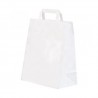 SAC CABAS BLANC PERSONNALISE 22 X 10 X 29 CM
