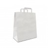 SAC CABAS BLANC PERSONNALISE 32 X 16 X 35 CM