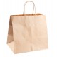 SAC CABAS BRUN PERSONNALISE 20 X10 X 29 CM
