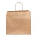 SAC CABAS BRUN PERSONNALISE 26 X 14 X 32 CM