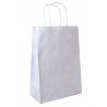 SAC CABAS BLANC PERSONNALISE 26 X 17 X 24 CM