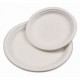 ASSIETTE PULPE RONDE NATURELLE 26 CM