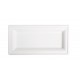 ASSIETTE PULPE RECTANGULAIRE 26 X 13 CM