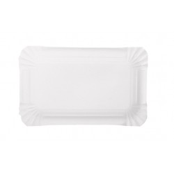 ASSIETTE CARTON RECTANGULAIRE 11 X 17 CM