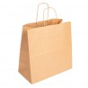 SAC CABAS BRUN PERSONNALISE 32 X 16 X 31 CM