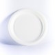 ASSIETTE PULPE RONDE BLANCHE